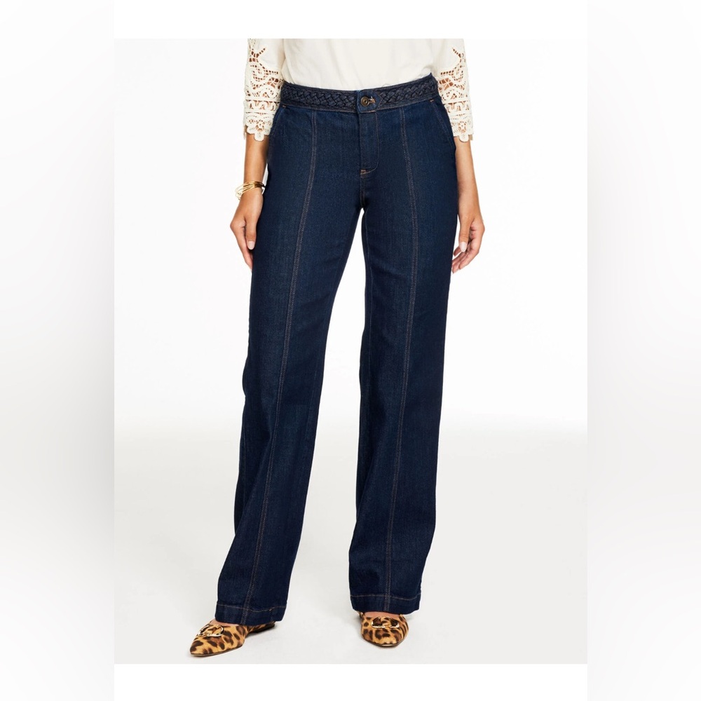 Talbots Dark Blue Flare Jeans